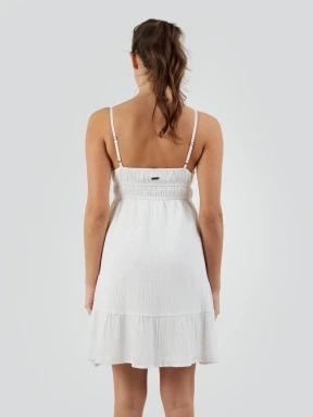 rochie pt. femei Fundango Sarah Mono Dress alb 3