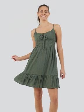 rochie pt. femei Fundango Sarah Mono Dress oliv 1