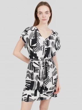 rochie pt. femei Fundango Palmetta Dress negru 1