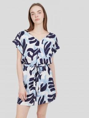 rochie pt. femei Fundango Palmetta Dress albastru 1