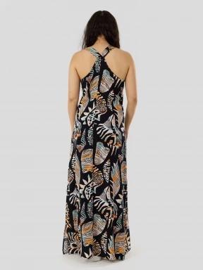 rochie lunga pt. femei Fundango Penelope Dress negru 3