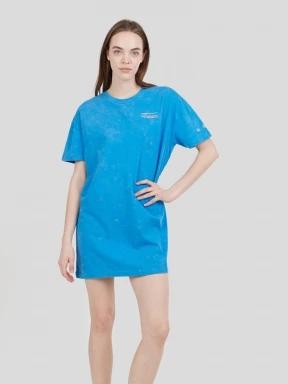 rochie tricou pt. femei Fundango Swell Tee Dress albastru 1