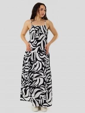 rochie lunga pt. femei Fundango Paradise Maxi Dress negru 1