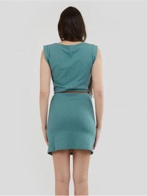 rochie pt. femei Fundango Sagitta Dress verde 3