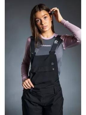 pantaloni de schi pt. femei Fundango SAKURA BIB Pants negru 3
