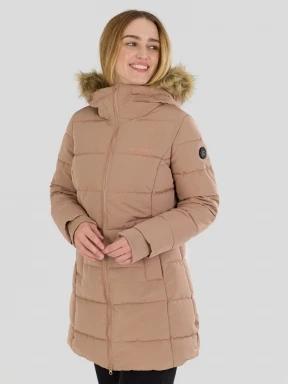 jacheta de iarna pt. femei Fundango Melody Padded Jacket maro 1