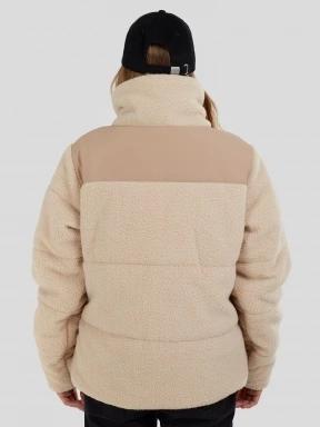 geaca matlasata de tranzitie pt. femei Fundango Nukka Padded Jacket nisip 3
