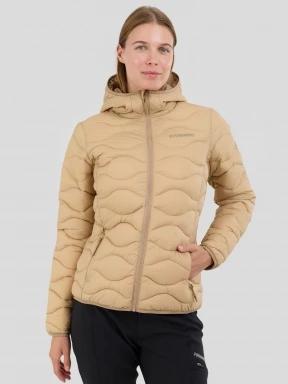 geaca matlasata de tranzitie pt. femei Fundango Vinke Padded Jacket galben 1