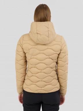geaca matlasata de tranzitie pt. femei Fundango Vinke Padded Jacket galben 3