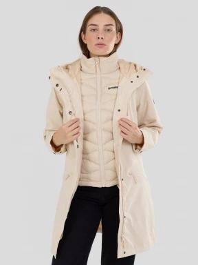 jacheta de primavara pt. femei Fundango Astrion 3 in 1 Jacket nisip 1