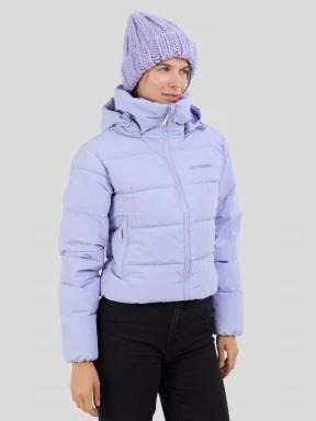 geaca matlasata de tranzitie pt. femei Fundango Amber Cropped Jacket violet 1