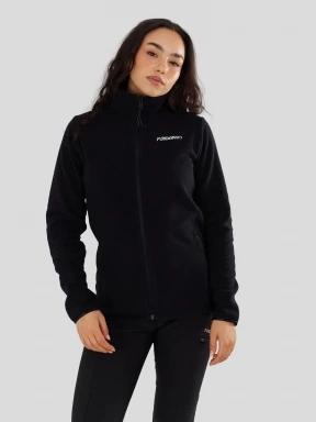 pulover polar pt. femei Fundango Serena Fleece Jacket negru 1