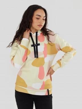 pulover cu gluga pt. femei Fundango Challenger Pullover multicolor 1