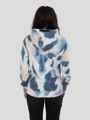 pulover cu gluga pt. femei Fundango Challenger Pullover albastru 3