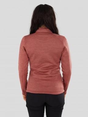 pulover polar pt. femei Fundango Antilles Melange Jacket roz 3