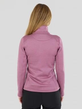 pulover polar pt. femei Fundango Antilles Melange Jacket roz 3