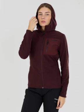 strat intermediar hibrid pt. femei Fundango Nigata Full Zip Hoodie violet 1