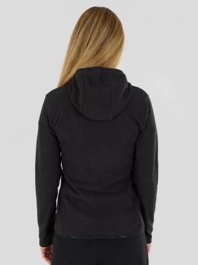 strat intermediar hibrid pt. femei Fundango Nigata Full Zip Hoodie negru 3