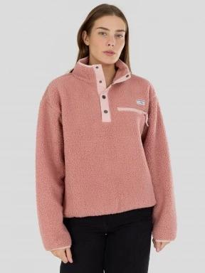 pulover polar pt. femei Fundango Pacha Fleece Jacket roz 1