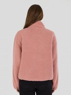 pulover polar pt. femei Fundango Pacha Fleece Jacket roz 3