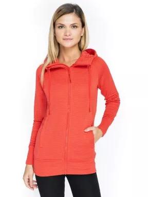 pulover polar pt. femei Fundango Share magenta 1