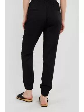 pantaloni de trening pt. femei Fundango Rosalie Pants negru 3