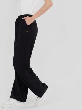 pantaloni lungi pt. femei Fundango Poppy Pants negru 3