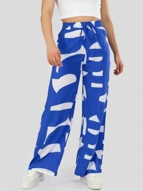 pantaloni de vara pt. femei Fundango Poppy Pants albastru 1