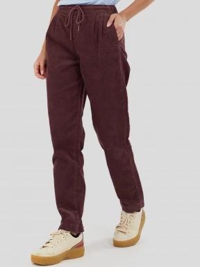 pantaloni lungi pt. femei Fundango Lorna Corduroy Pants roz 1