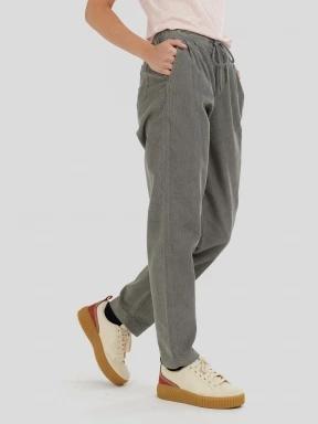 pantaloni lungi pt. femei Fundango Lorna Corduroy Pants verde 1