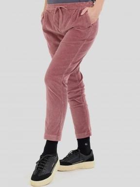 pantaloni lungi pt. femei Fundango Lorna Corduroy Pants roz 1