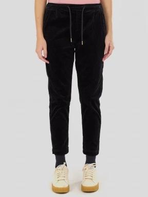pantaloni lungi pt. femei Fundango Lorna Corduroy Pants negru 1