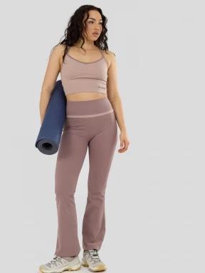 leggings pt. femei Fundango Flare Leggings maro 1