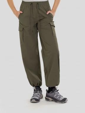 pantaloni de trening pt. femei Fundango Nova Cargo Pants verde 1