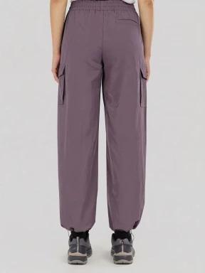 pantaloni de trening pt. femei Fundango Nova Cargo Pants maro 3