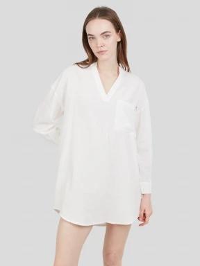 camasa cu maneci lungi pt. femei Fundango Athene Cover-up alb 1