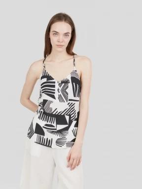 top pt. femei Fundango Indi Top negru 1