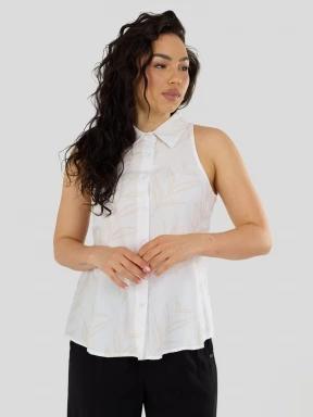 tricou fara maneci pt. femei Fundango Myrto Sleeveless Shirt nisip 1