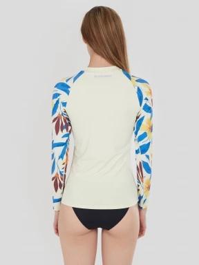 lycra cu maneci lungi pt. femei Fundango Joyce Long Sleeve Rashguard gri 3