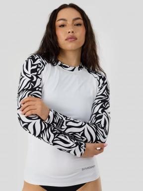 lycra cu maneci lungi pt. femei Fundango Joyce Long Sleeve Rashguard negru 1