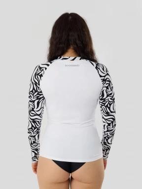 lycra cu maneci lungi pt. femei Fundango Joyce Long Sleeve Rashguard negru 3