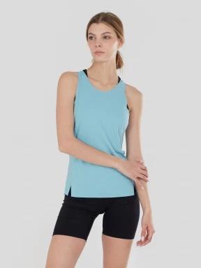tricou de sport fara maneci pt. femei Fundango Kawaki Tanktop albastru deschis 1