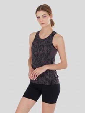 tricou de sport fara maneci pt. femei Fundango Kawaki Tanktop negru 1