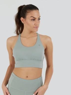 sutien pentru sport pt. femei Fundango Vexx Sport Bra verde 1