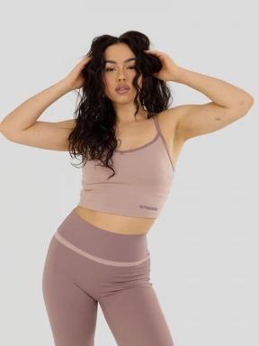 crop top pt. femei Fundango Aero Crop Top roz 1