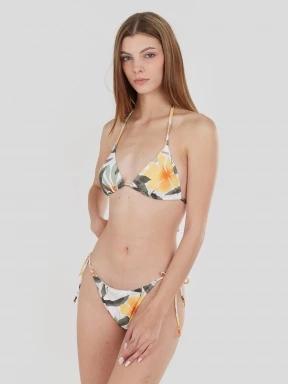 sutien bikini pt. femei Fundango Innisfil Triangle Top alb 1