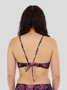 sutien bikini pt. femei Fundango Hogg High Neck Top negru 3