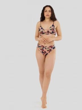 chiloti bikini pt. femei Fundango Sahara Midwaist Full Bottom roz 3