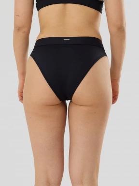 chiloti bikini pt. femei Fundango Sahara Midwaist Full Bottom negru 3