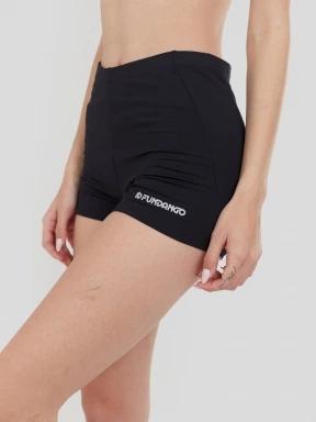 chiloti bikini pt. femei Fundango Amelia Surf Shorts negru 1